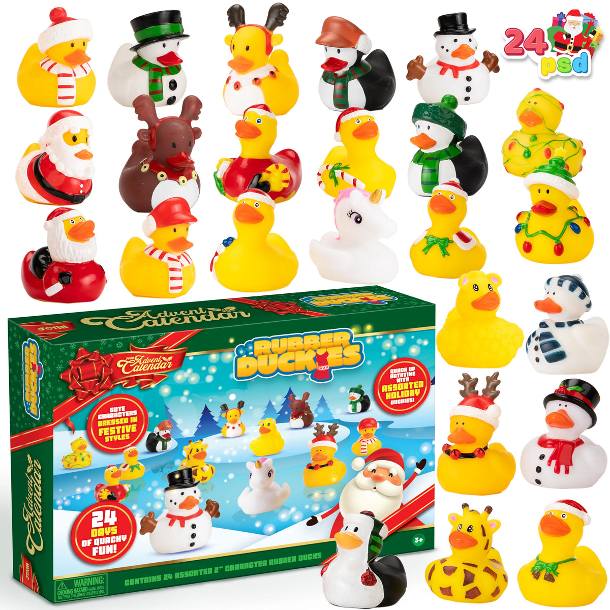 Adventní kalendář - vánoční kachničky