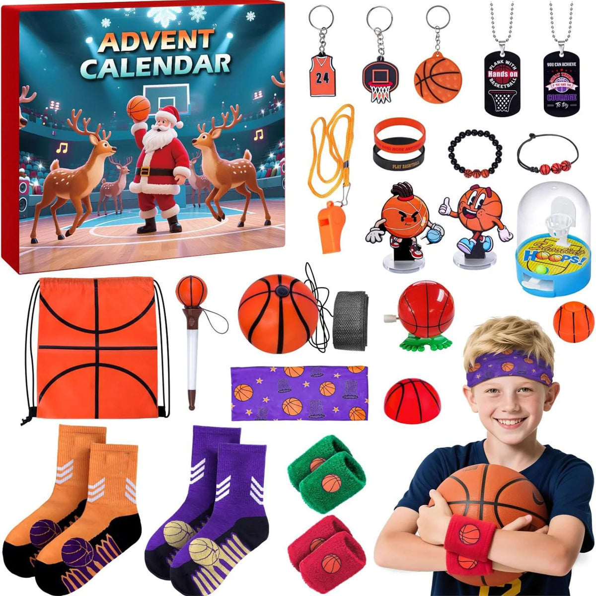 Adventní kalendář - basketbal