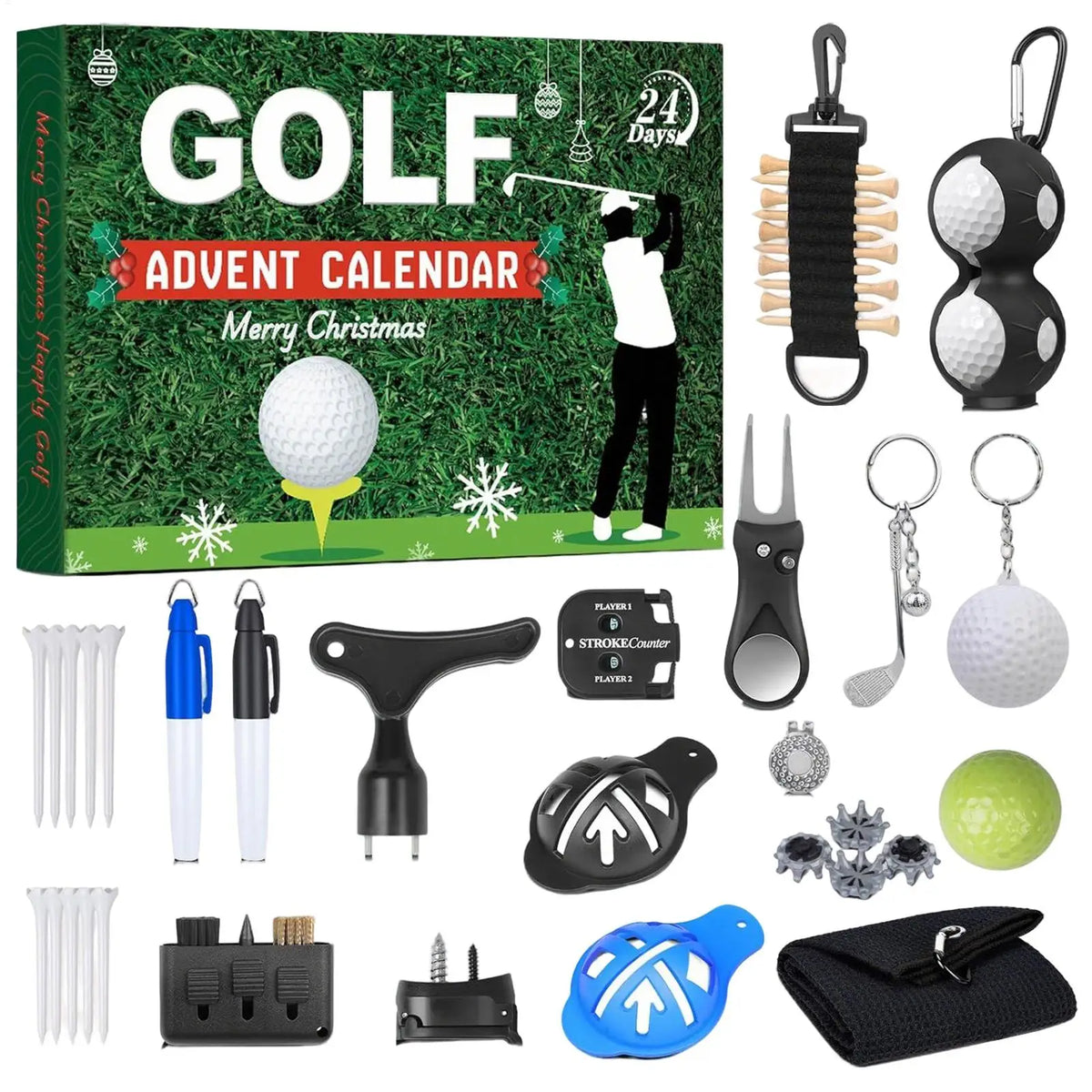 Adventní kalendář - golf