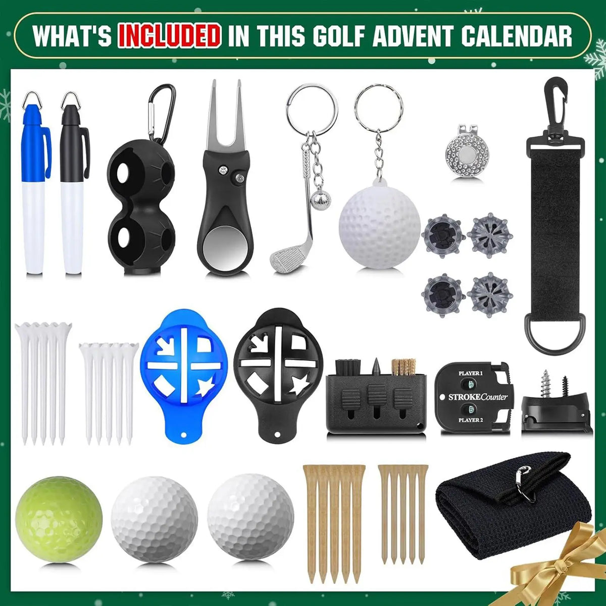 Adventní kalendář - golf