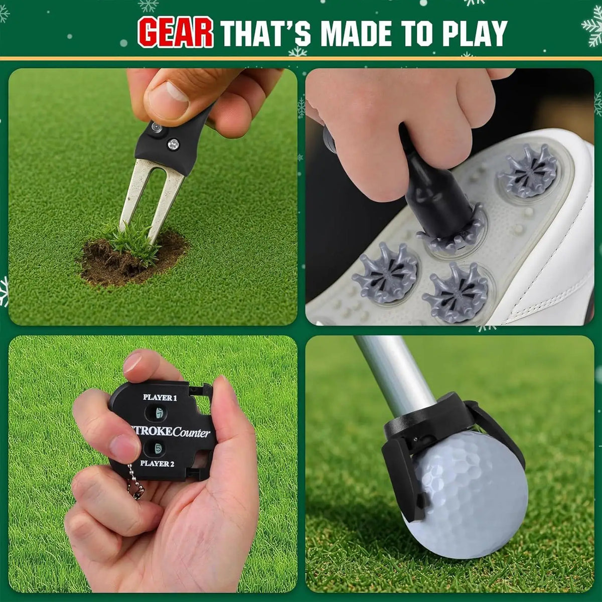 Adventní kalendář - golf