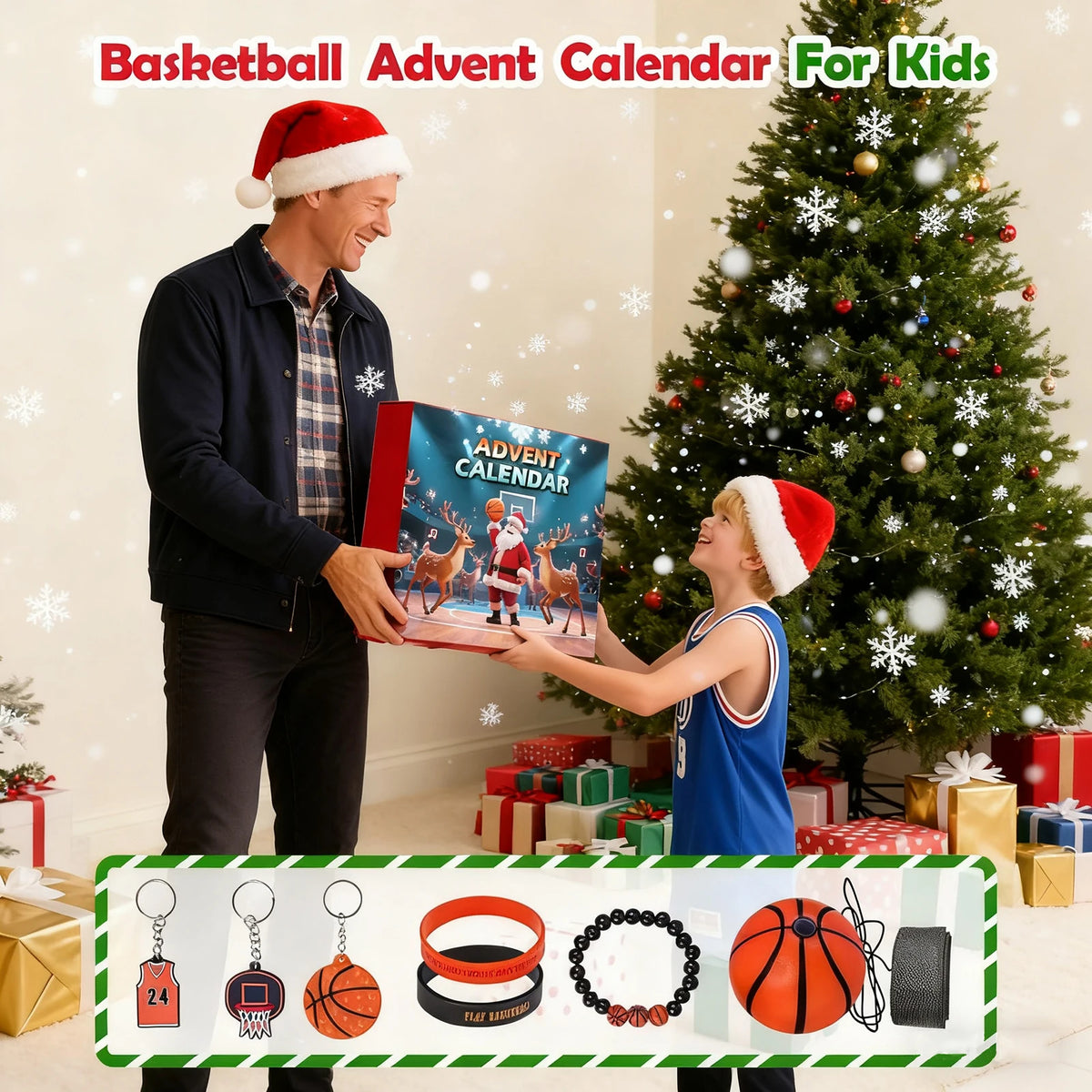 Adventní kalendář - basketbal