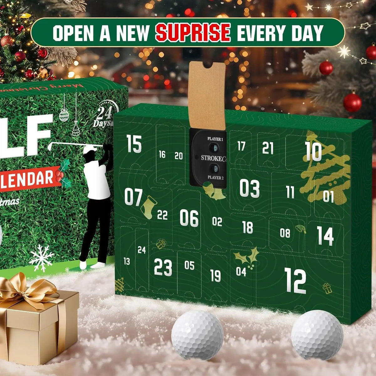 Adventní kalendář - golf
